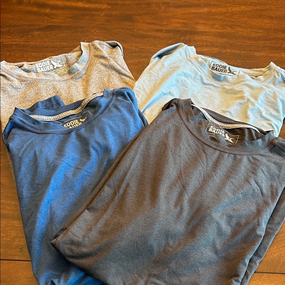 Eddie Bauer Mountain Trek Short Sleeve Tee Shirts